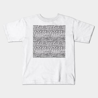 Line Pattern Kids T-Shirt